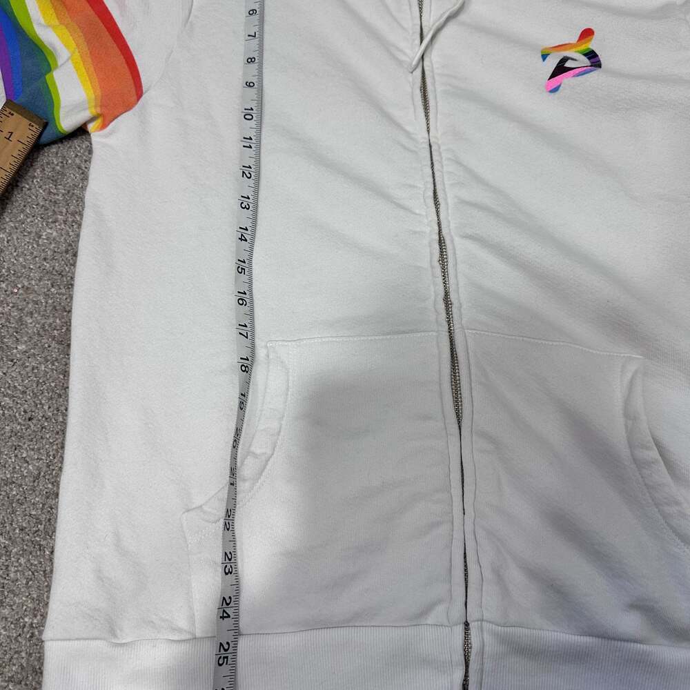 Peloton Pride Lead With Love Zip Up, Sz L *See flaws - Picture 12 of 13